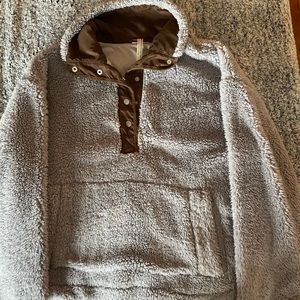 Free people lavender Sherpa